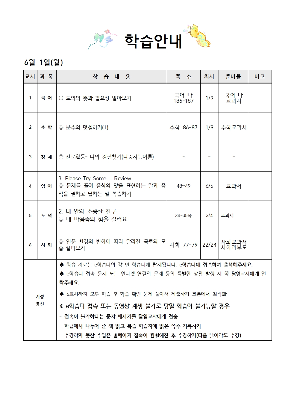 6.1 학습안내서식001