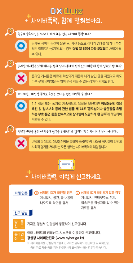 사이버폭력퀴즈