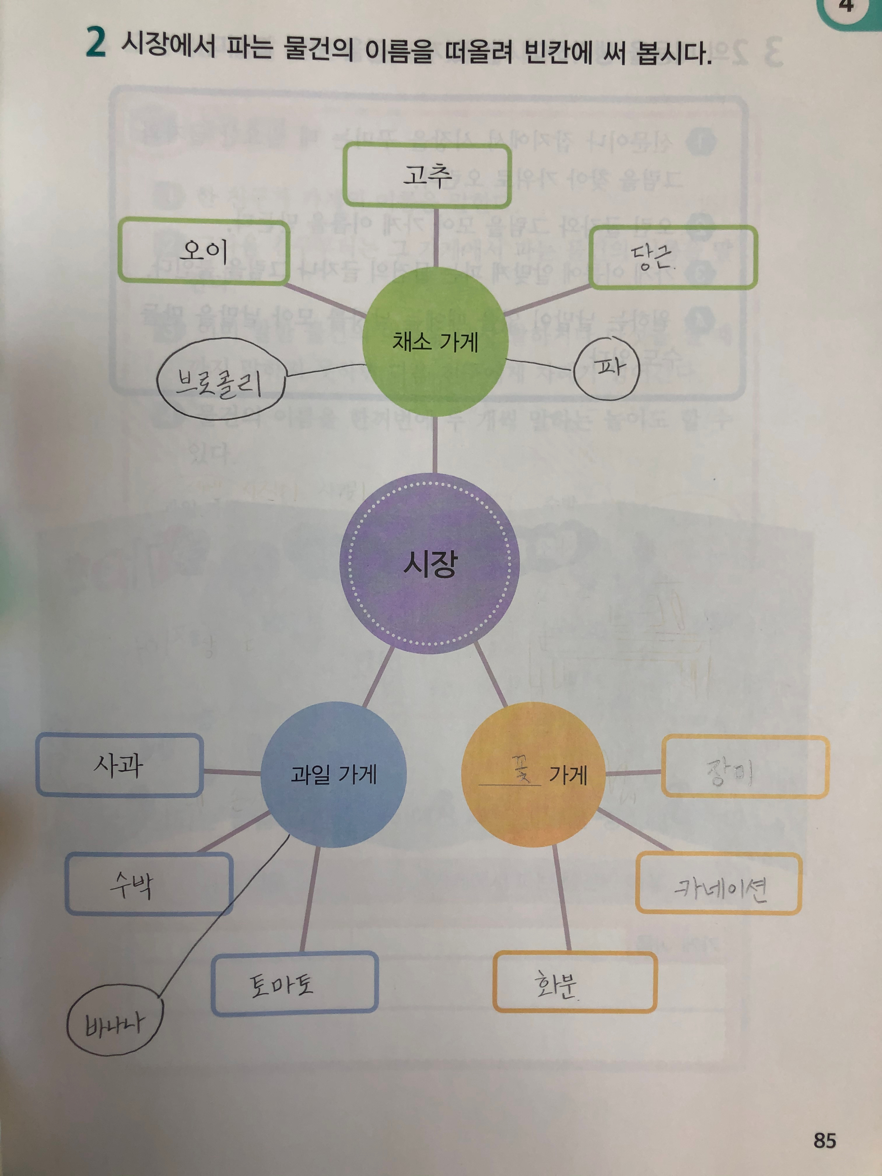 목 1교시