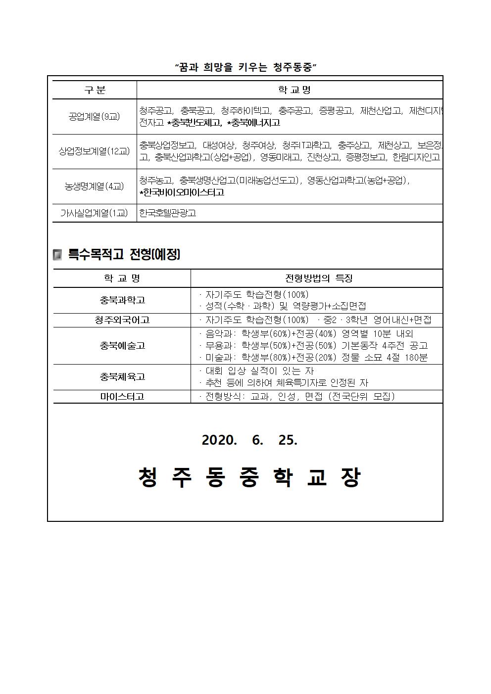 가정통신문(고등학교 진로진학 안내)004