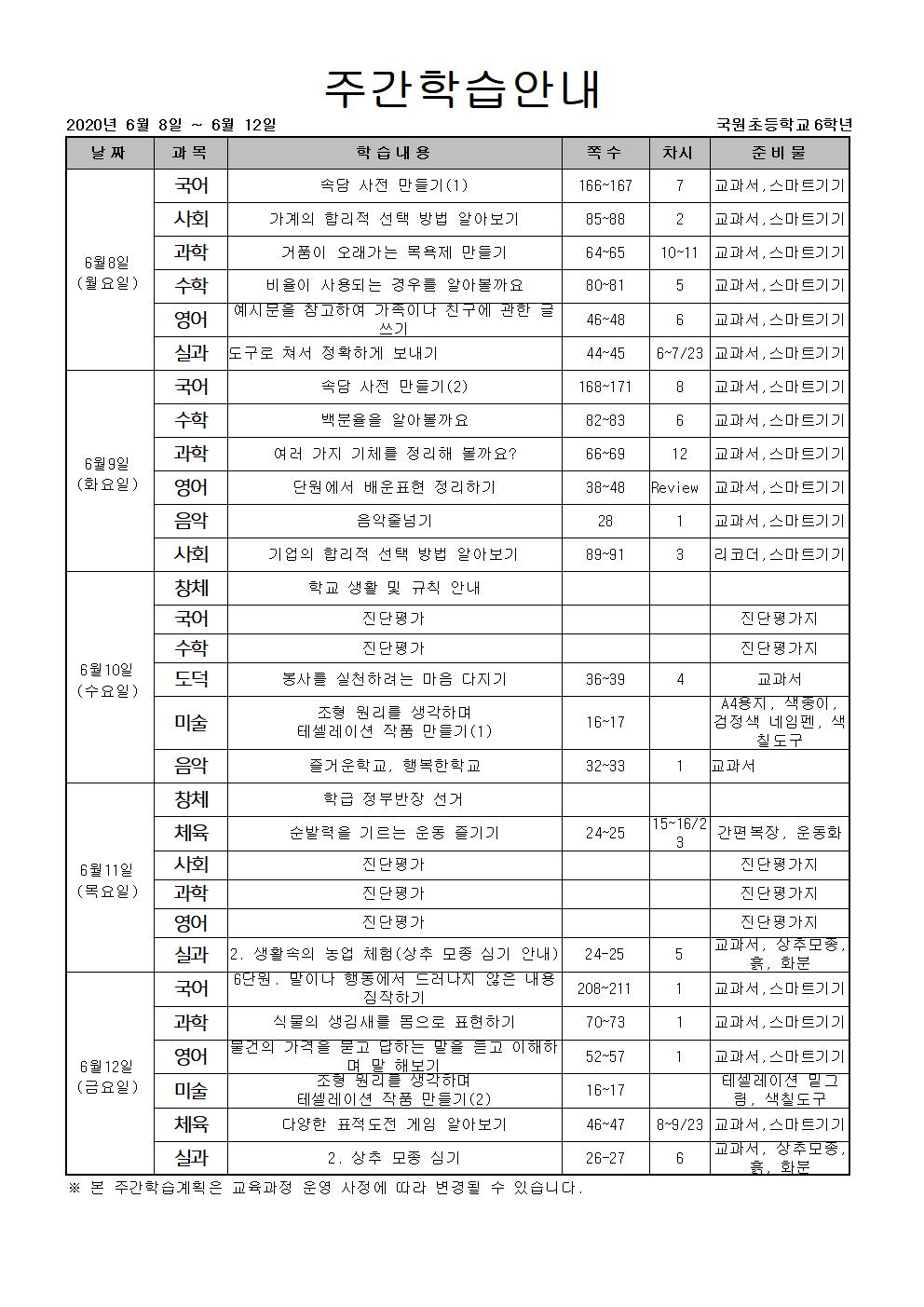 주간학습안내001