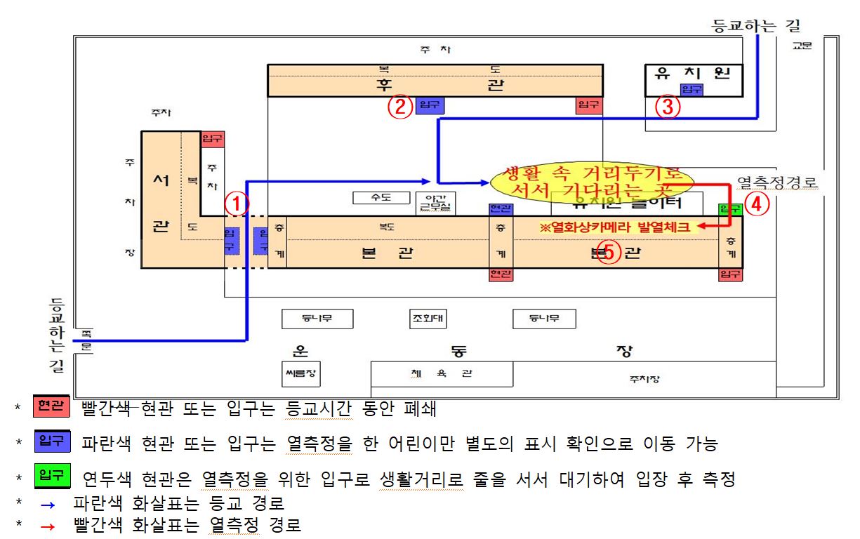 2020.06.11. 학생 이동 동선