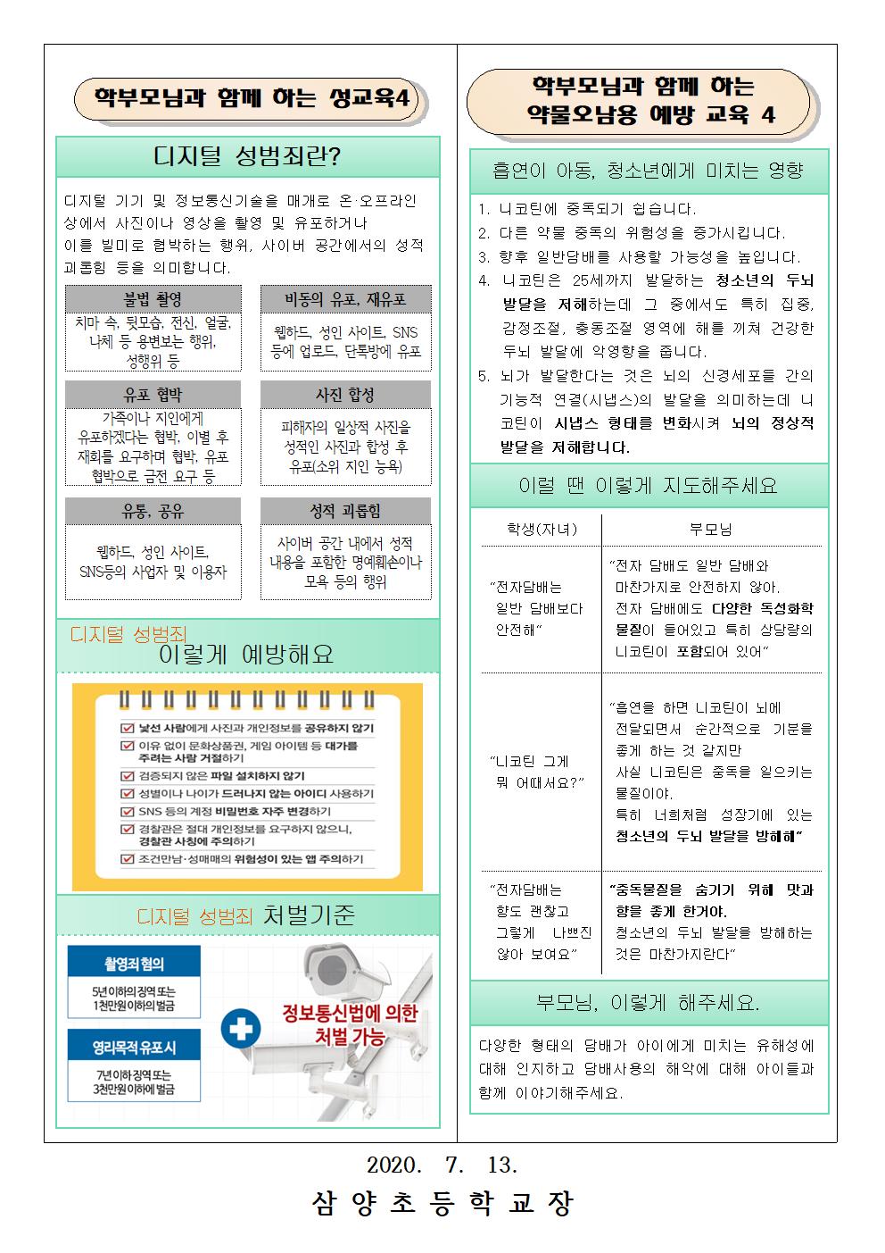 삼양초 7월 보건소식지002