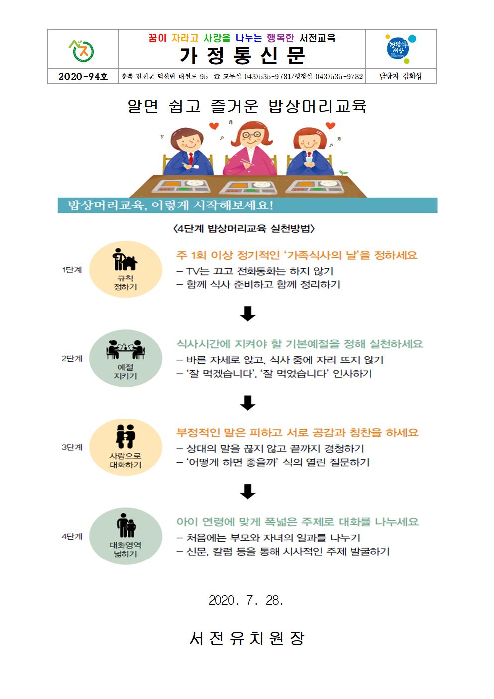 알면 쉽고 즐거운 밥상머리교육001