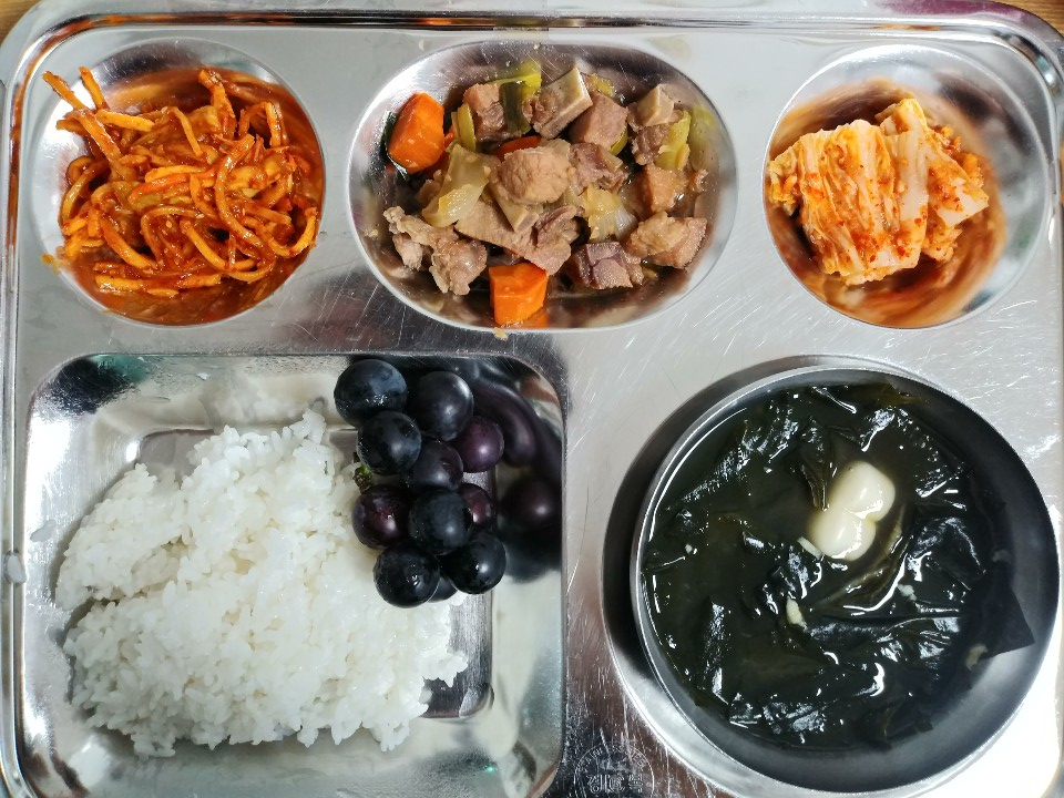 8월 31일 조식