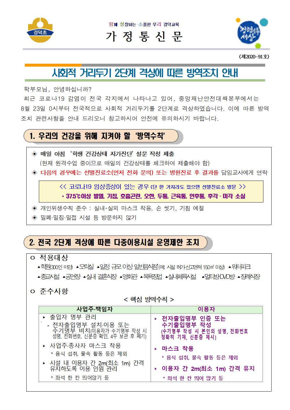 (가통0825)사회적거리두기2단계방역조치내001