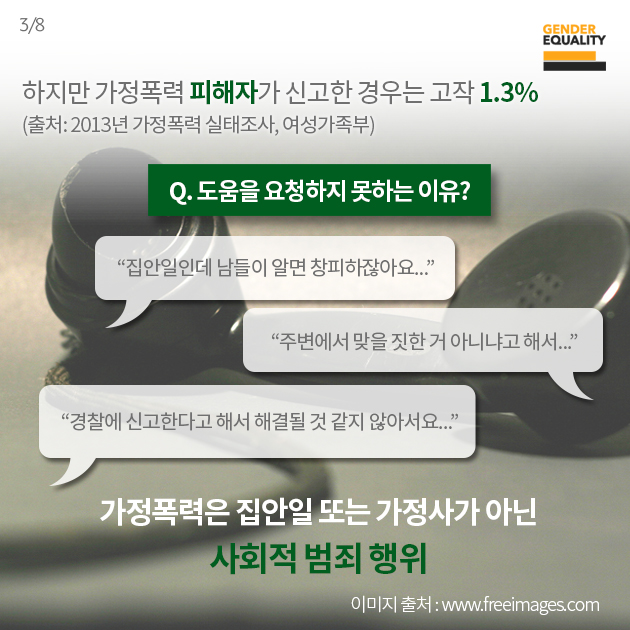 가정사가 아닌 범죄행위, 가정폭력 - 3