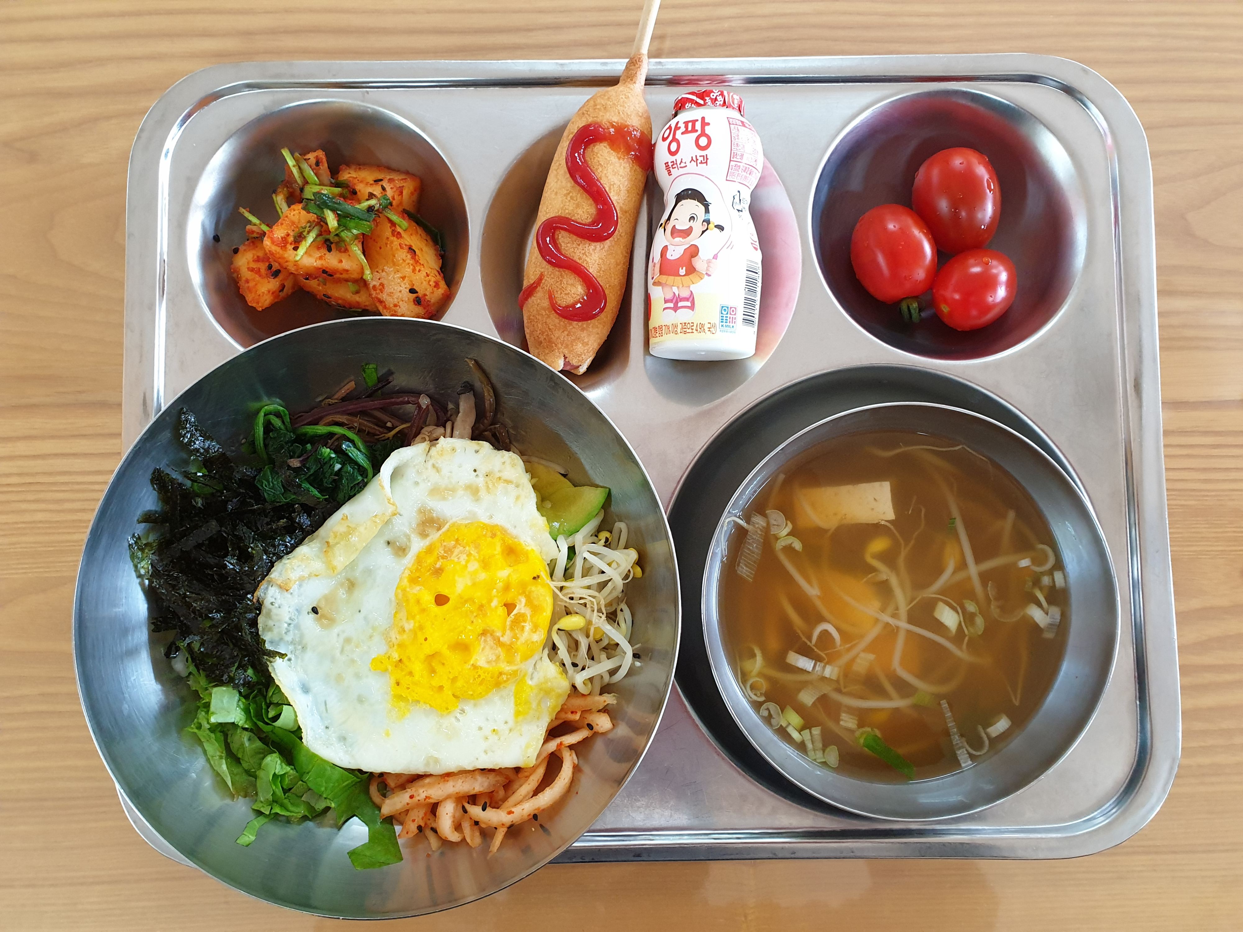 오늘의 급식<급식실<심천초등학교 심천초등학교