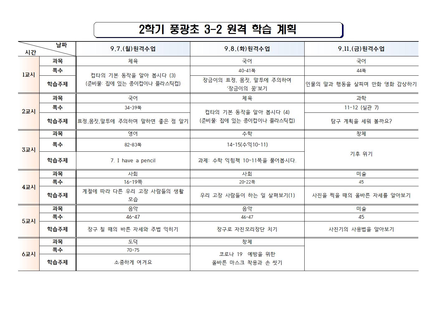 (9.7.-)원격학습 계획(3-2)001