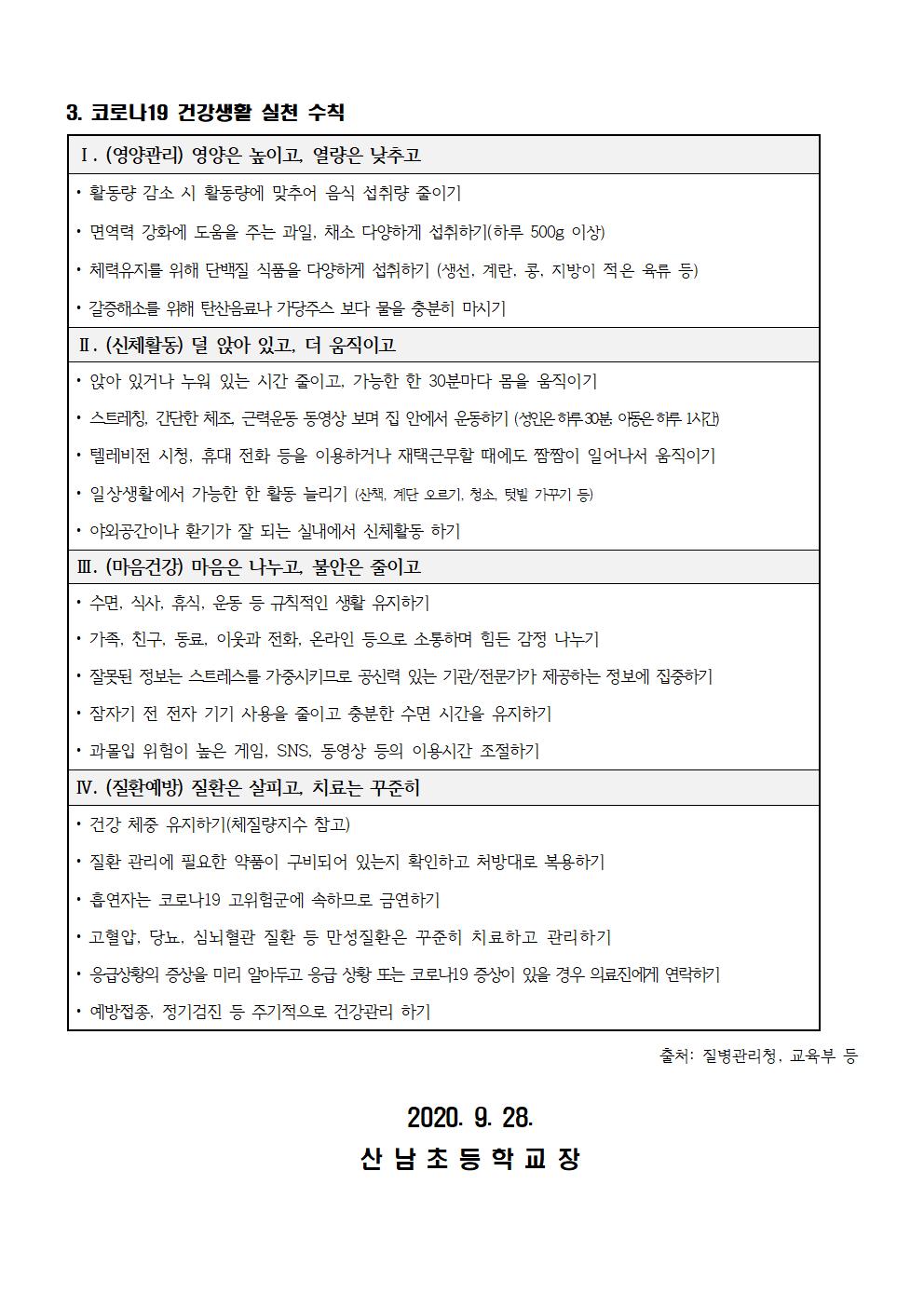 추석 특별 방역기간 코로나19 예방 건강관리 안내002