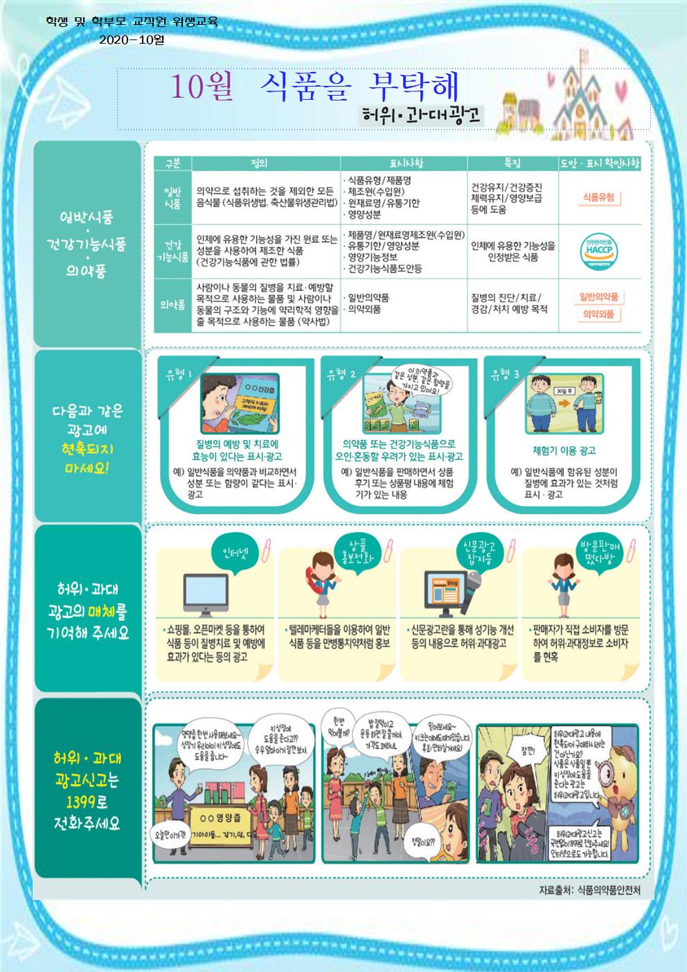 10월 학생 및 학부모 교직원 위생교육001