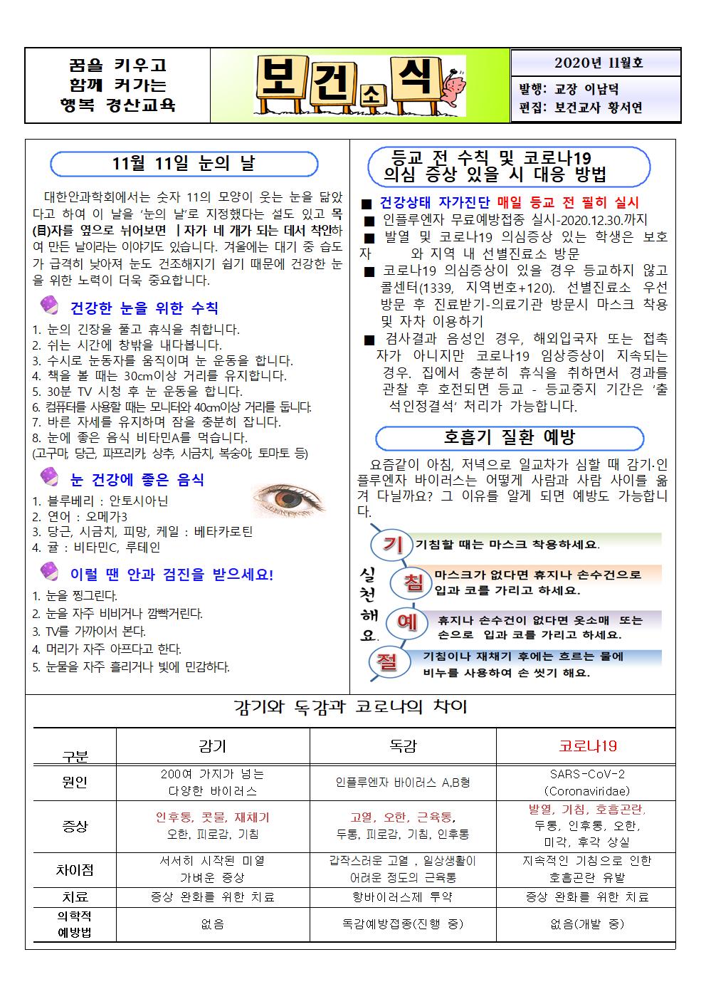 11월 보건소식001