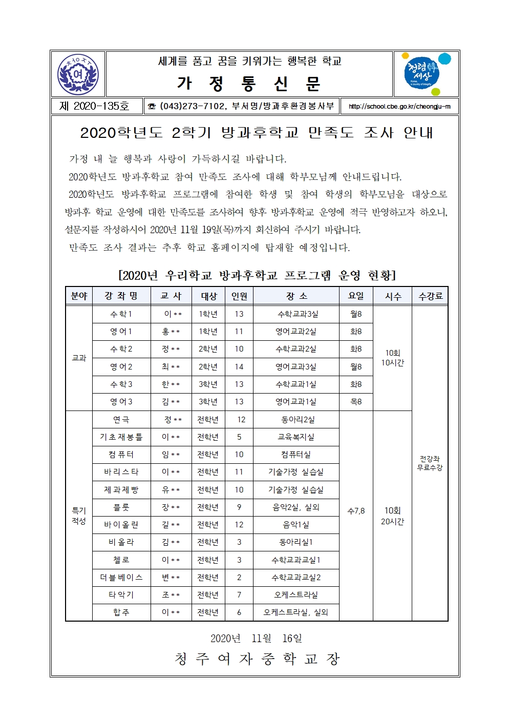 135-2020학년도 2학기 방과후학교 만족도조사001