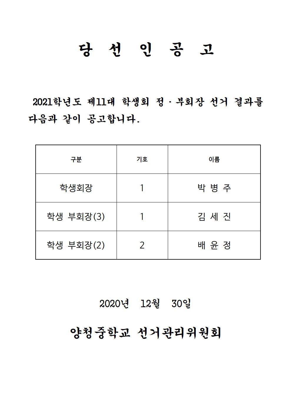 당선인 공고001