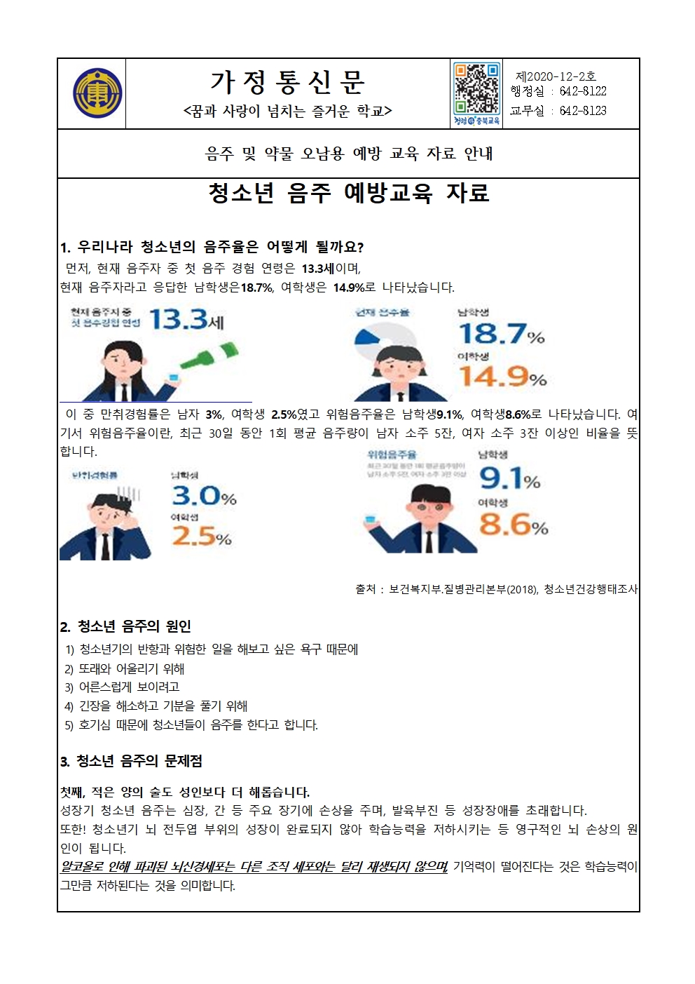 가정통신문(음주 및 약물오남용 예방)001