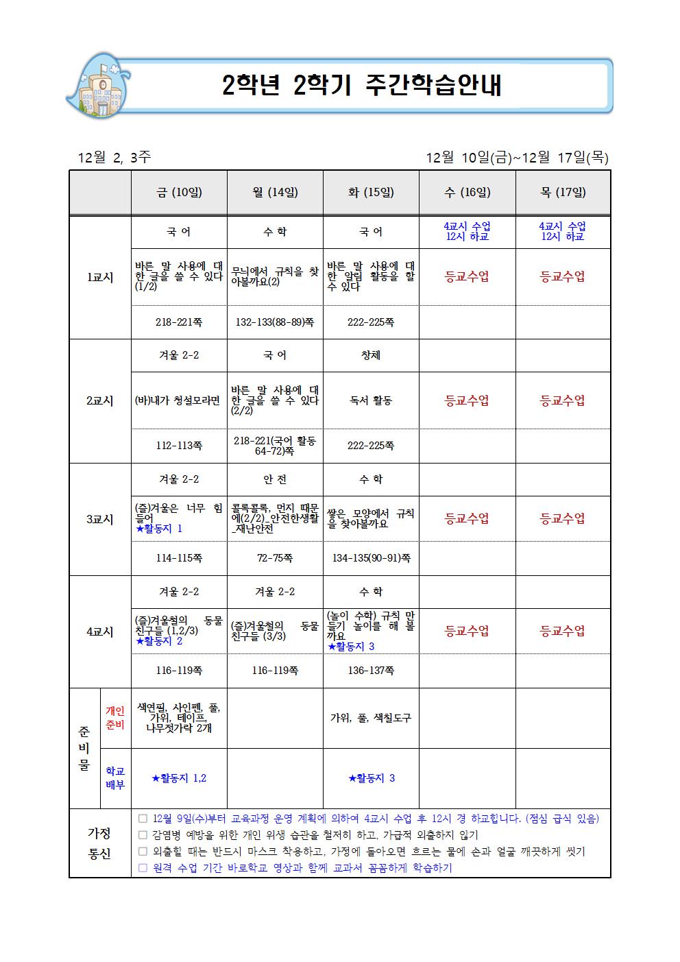 12월 3주 주간학습계획001