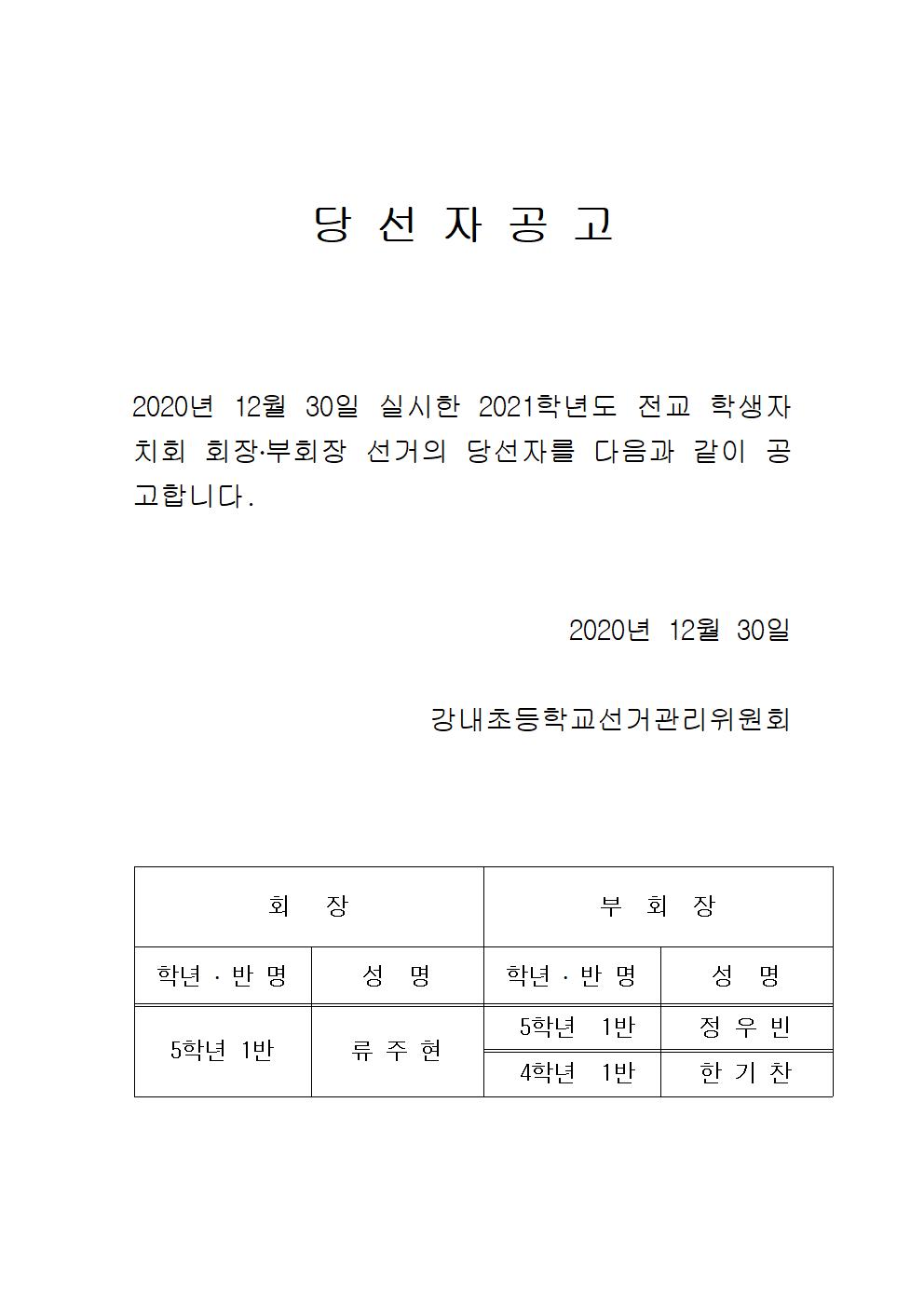 당선자 공고문001