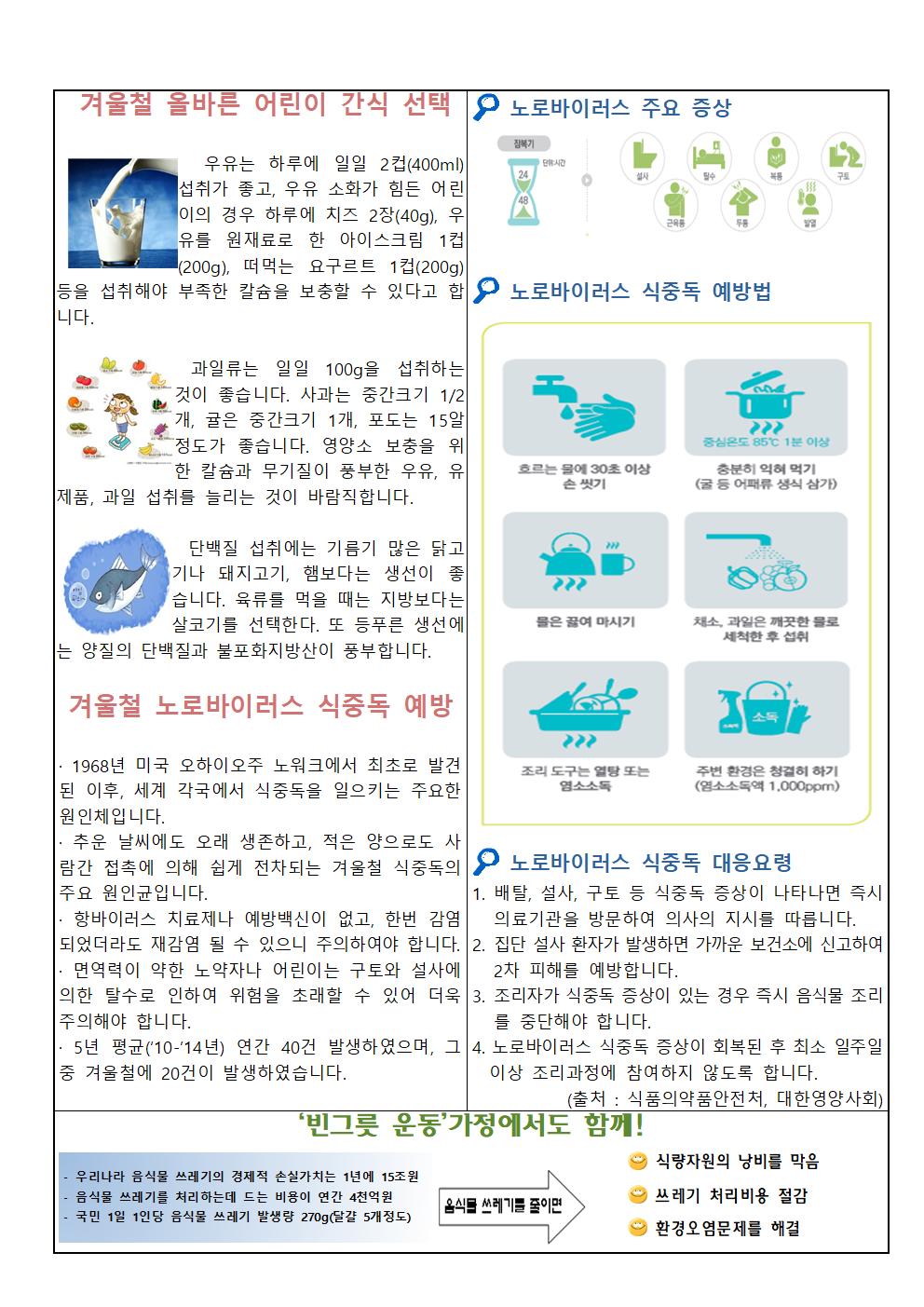 (옥동유)12월 식단 및 급식소식002