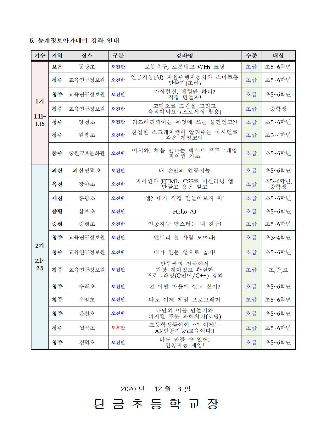 2021. 동계 정보아카데미 참가 안내장002