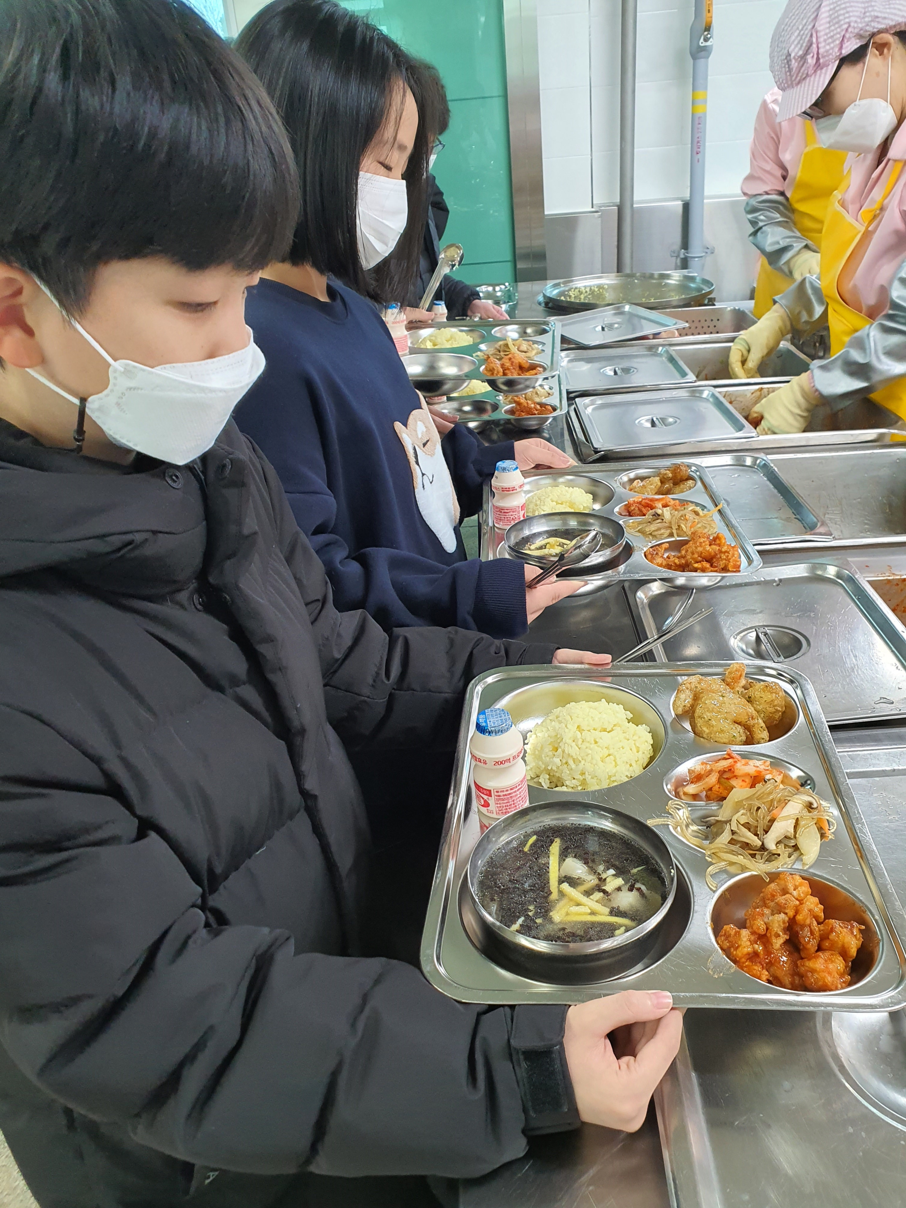 1월 22일 배식