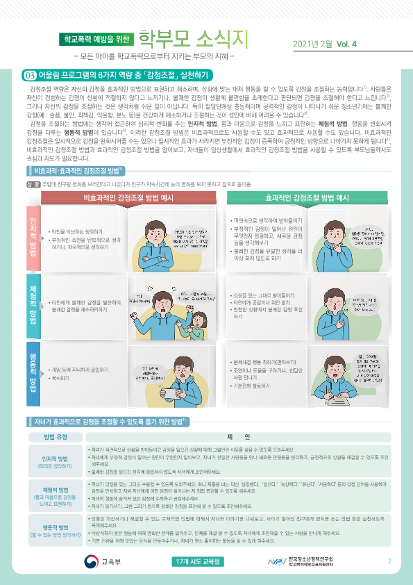 학교폭력 예방을 위한 학부모 소식지_2