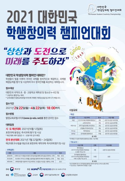 2021년 대한민국  학생창의력 챔피언대회