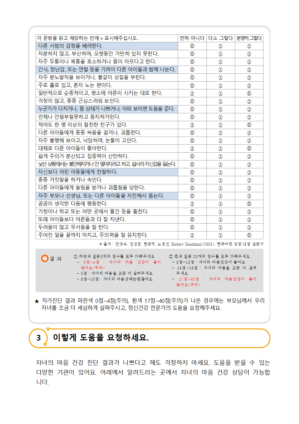 가정통신문(2021.학생 정신건강 증진 뉴스레터 안내)003