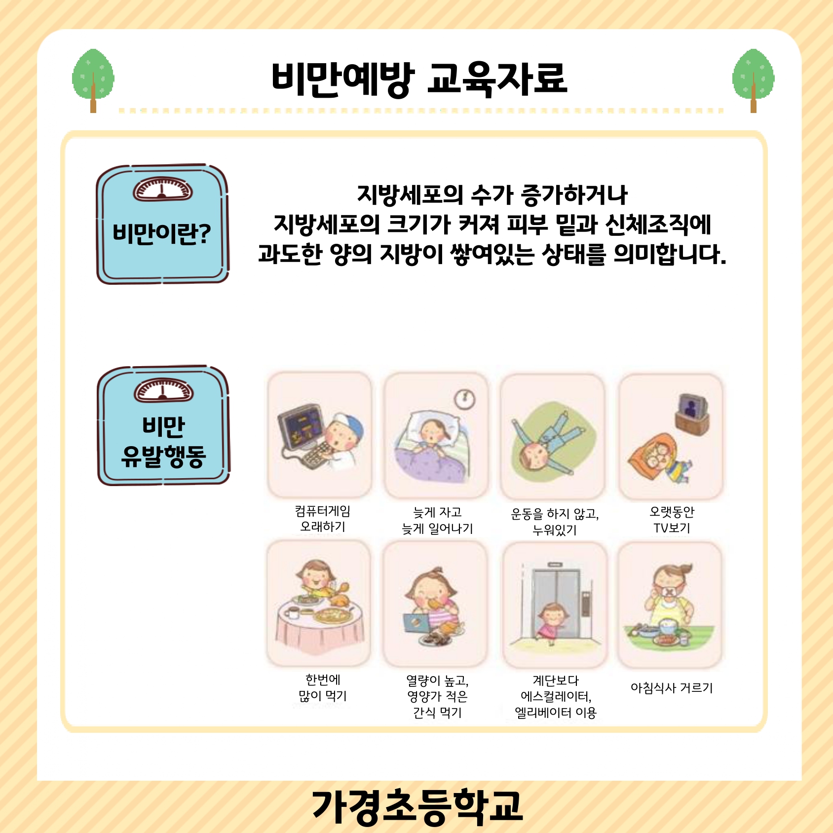 4월 비만예방 교육자료(비만이란)