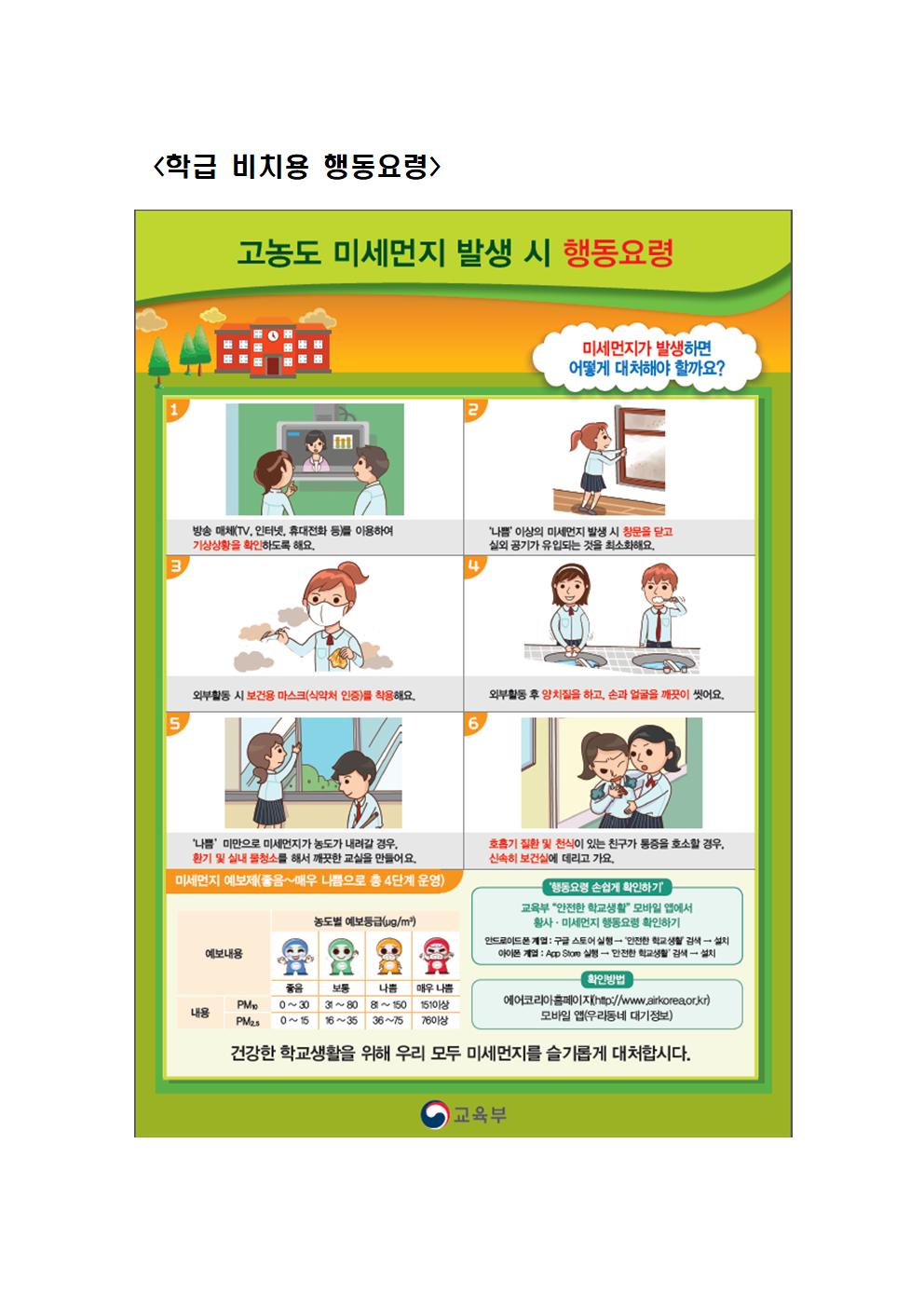 학급 비치용 행동요령001