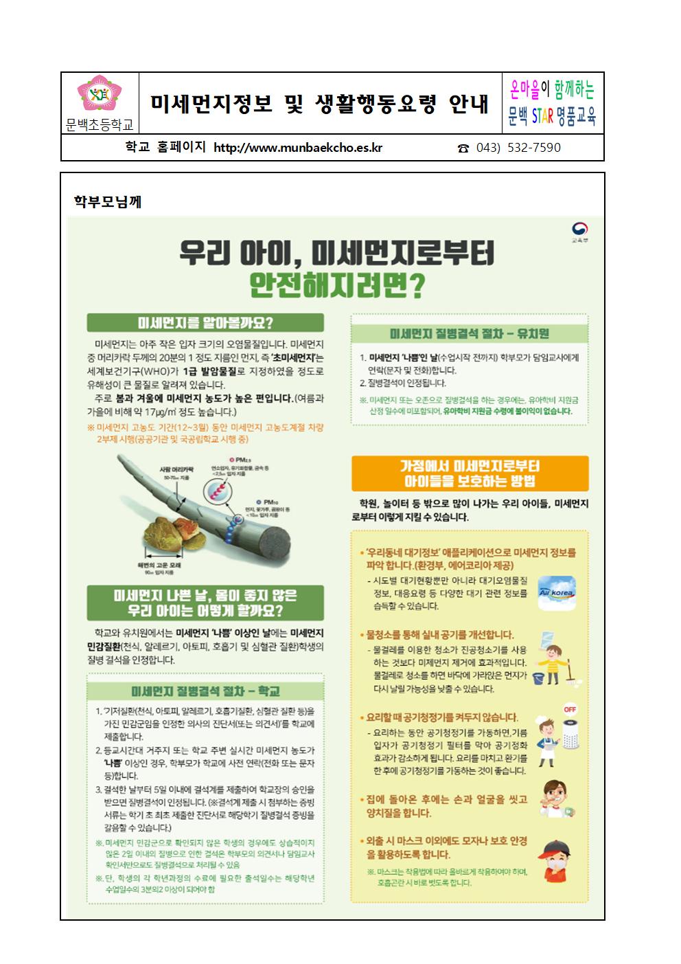 미세먼지정보생활행동요령안내(1)001