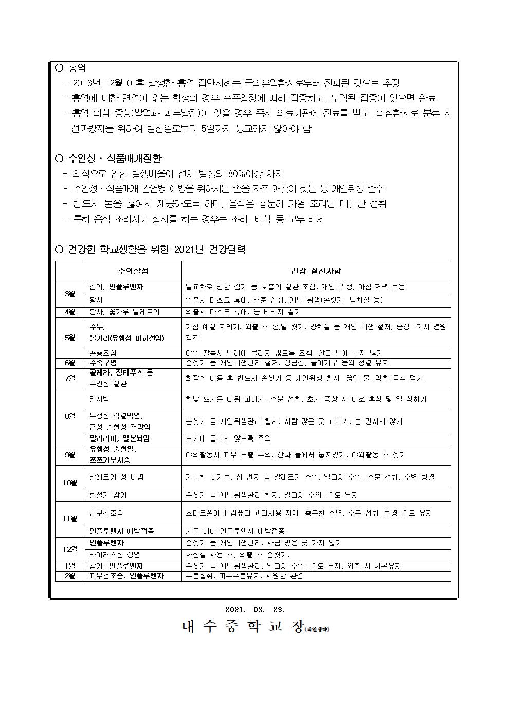 봄철 신학기에 유행하는 감염병 예방002