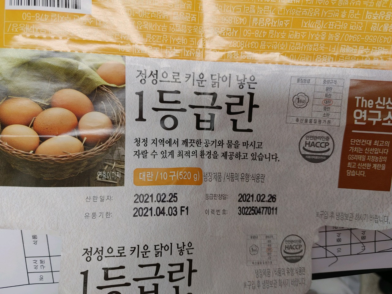 1 등급란