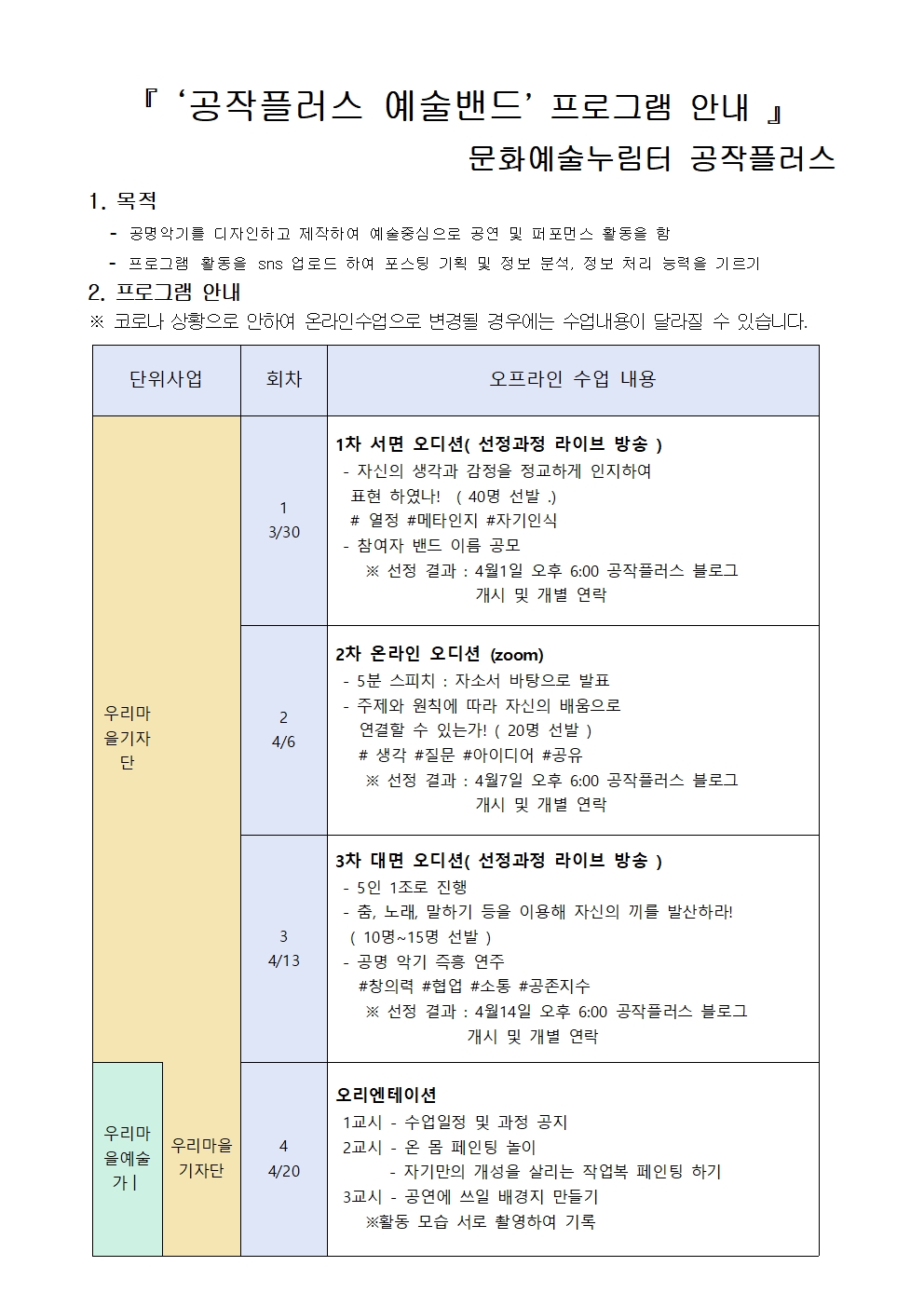 충청북도청주교육지원청 행복교육지원과_공작플러스 가정통신문004