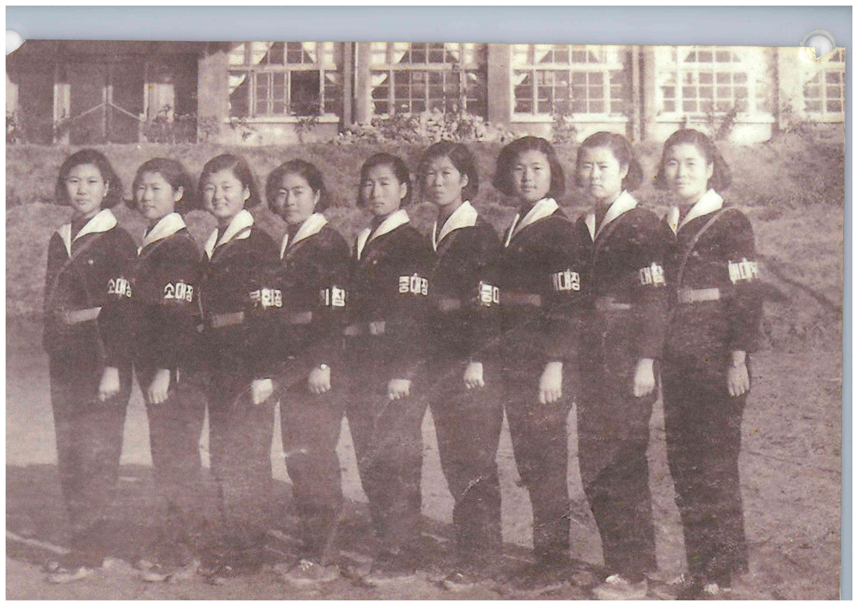 1970. 우리학교는 내가 지킨다. 교련간부