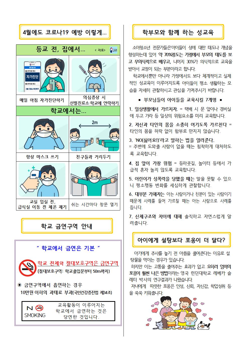 삼양초 4월보건소식지002