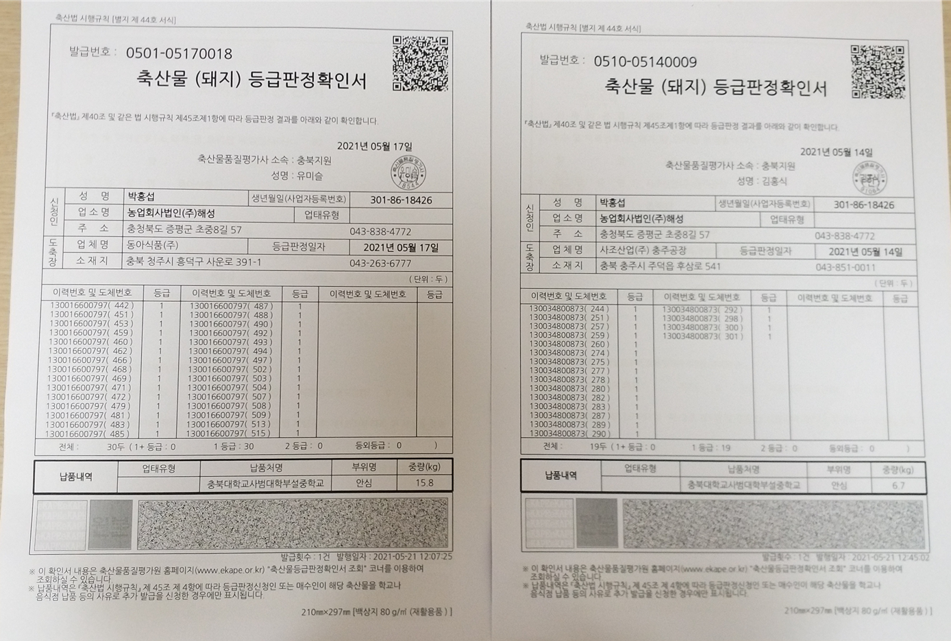 등급판정서2