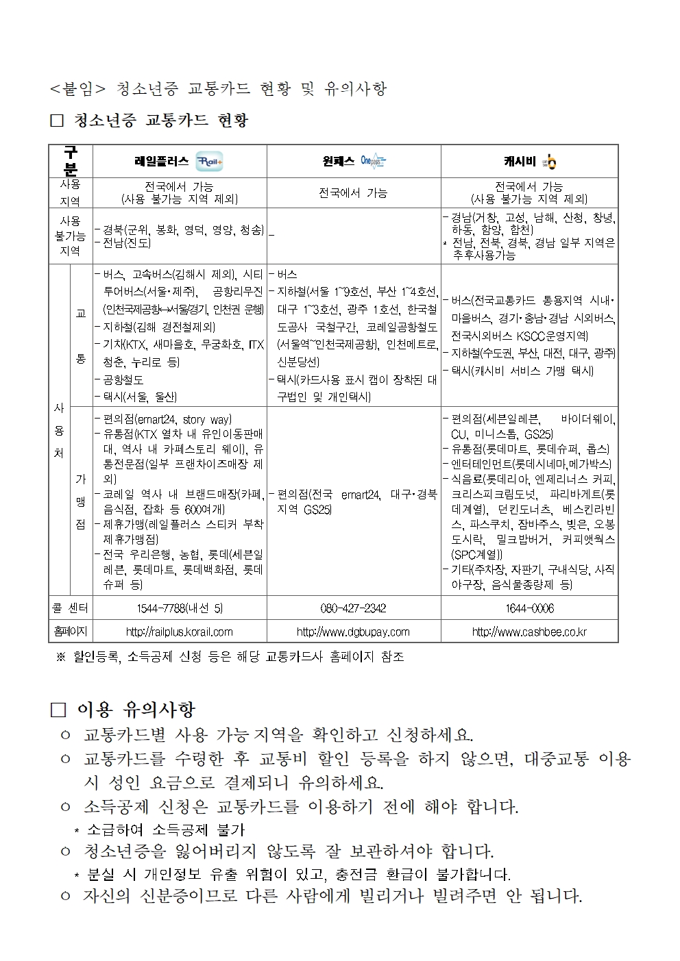 청소년증 단체발급 신청 안내 가정통신문002