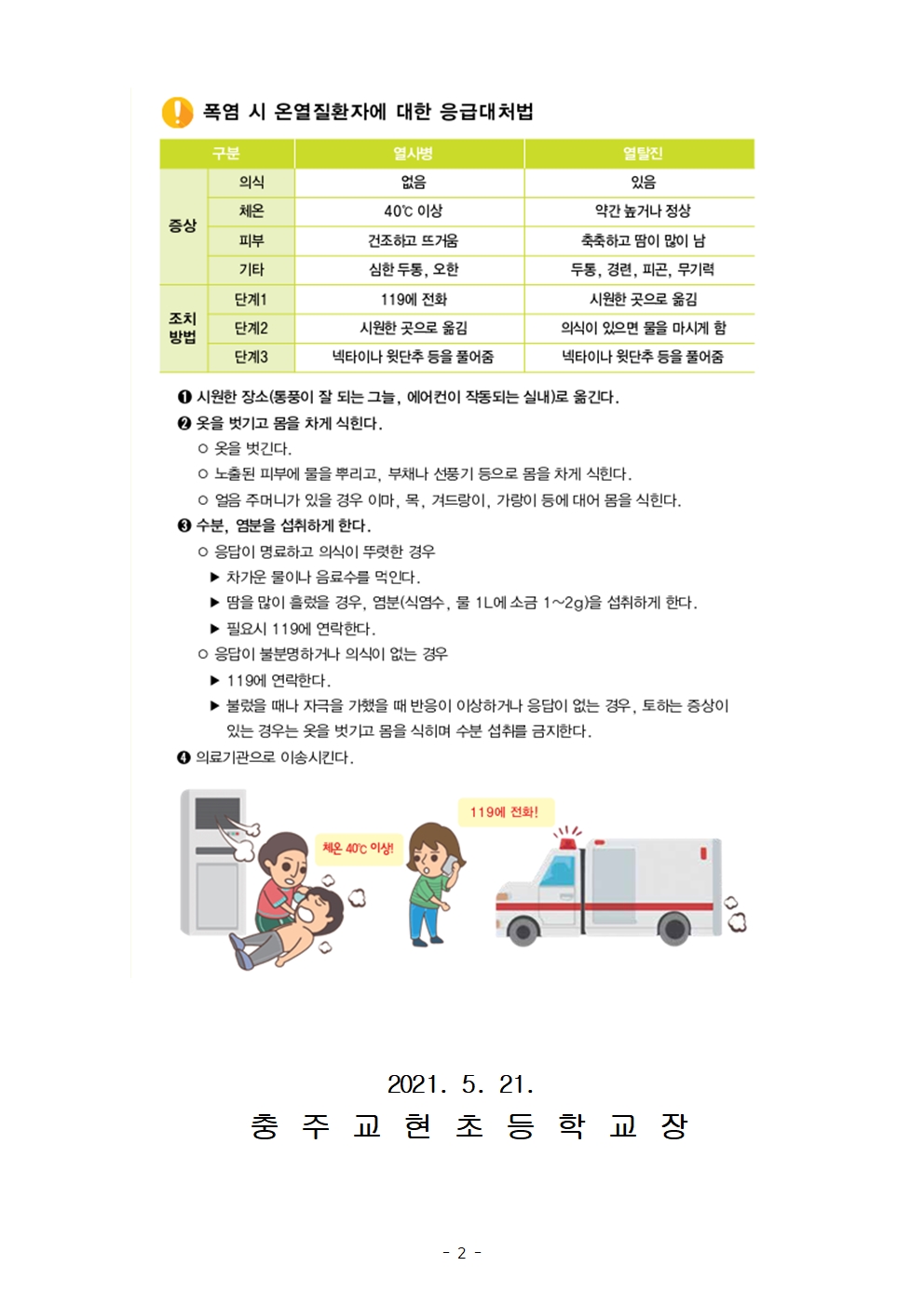 2021. 여름철 폭염 대비 가정통신문002