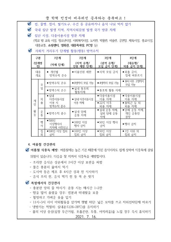 여름방학 중 방역수칙 안내_3