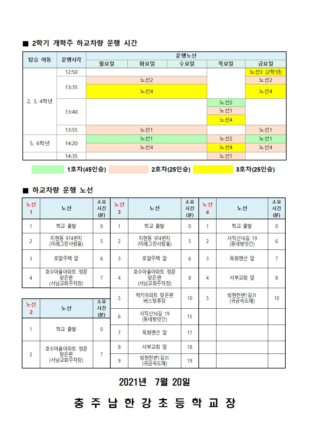 2021. 2학기 전면등교 운영 안내문002