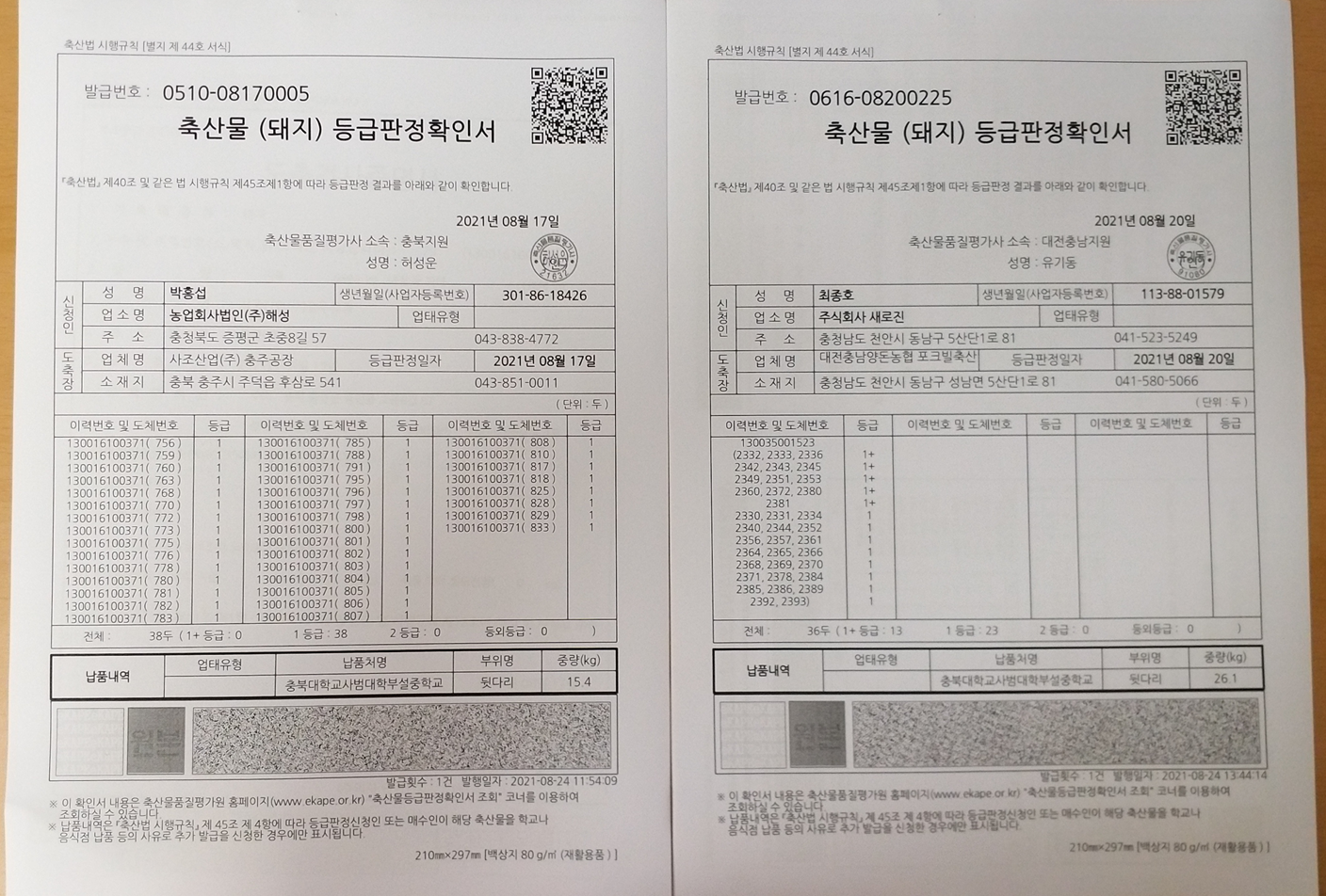 등급판정서2