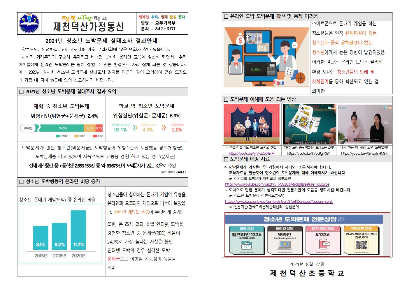 가정통신문-청소년 도박문제 안내001