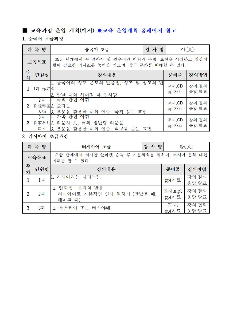 2021. 온라인 다중언어문화교실 안내장003