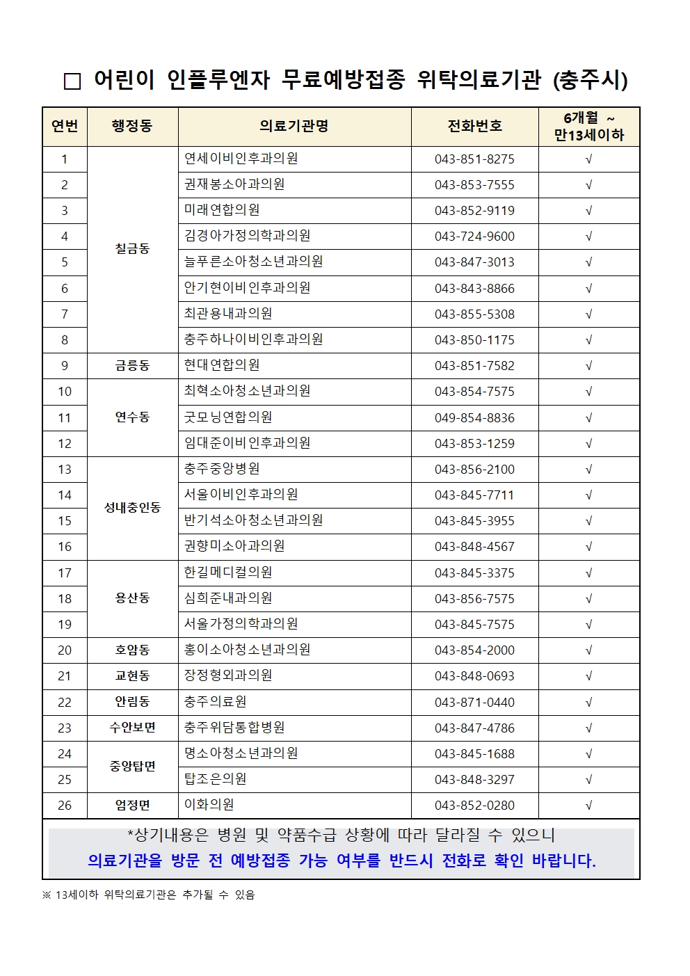 21. 인플루엔자 무료 예방접종 안내문(9.13)002