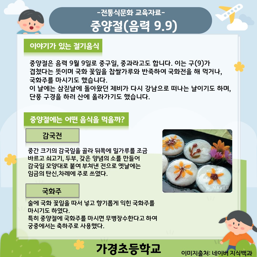 10월 전통식문화 교육자료