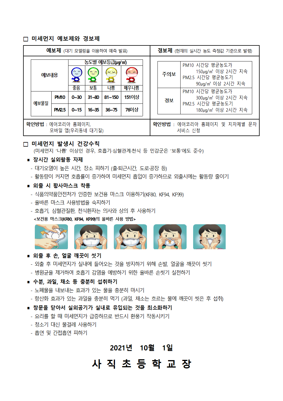 20210930 미세먼지 대응 요령 안내002