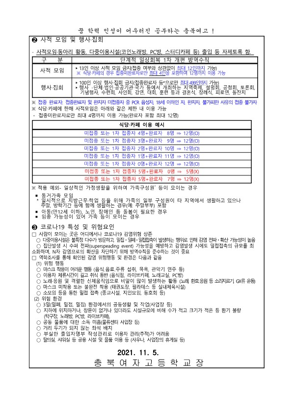 단계적 일상회복 방역지침 준수 안내_2