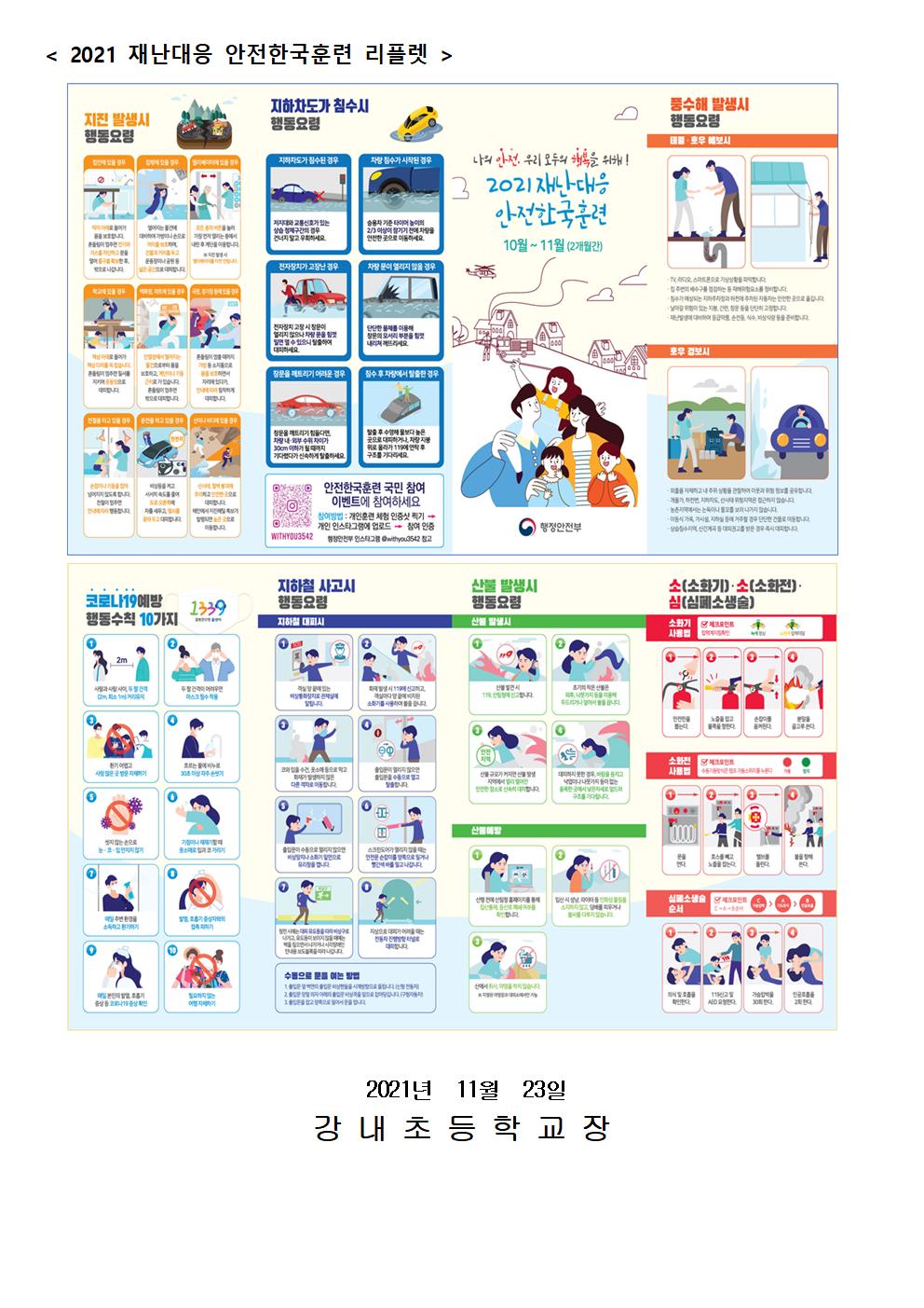 재난대응 안전한국훈련에 따른 가정안전점검 안내002