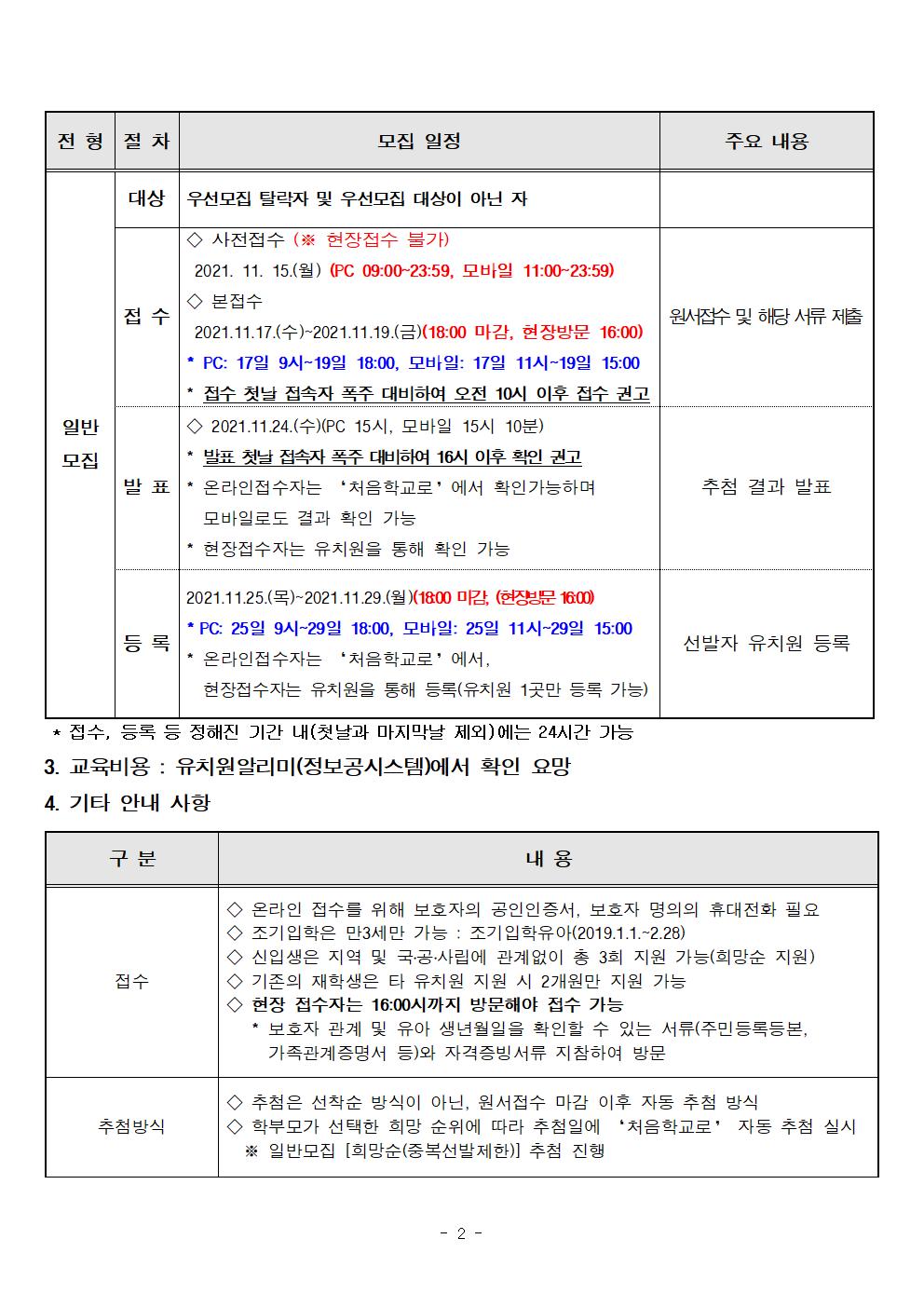 2022. 유아모집 요강(일반모집)002