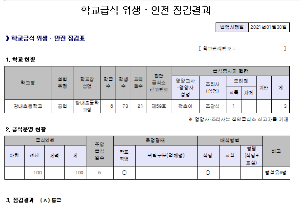 점검결과